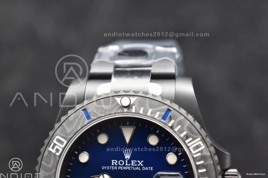 Submariner on DLC Black 1:1 Dial Lightweight DLC Edition Sandblasted Blue Best DIW Bracelet VS VSF 1157 0516